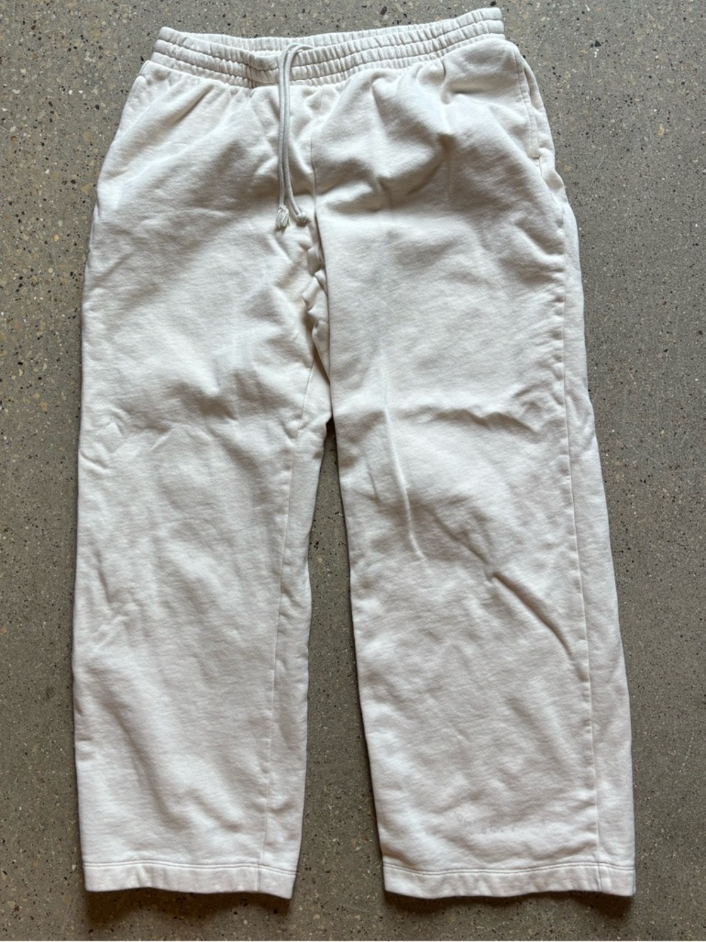 Old Navy SoComfy Cream Drawstring Sweatpants
